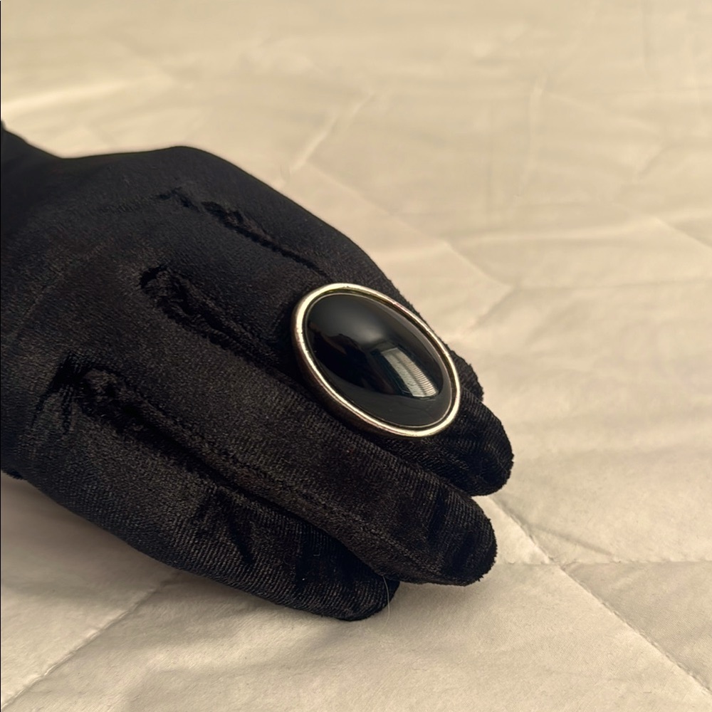 Large Stone Ring - image 1